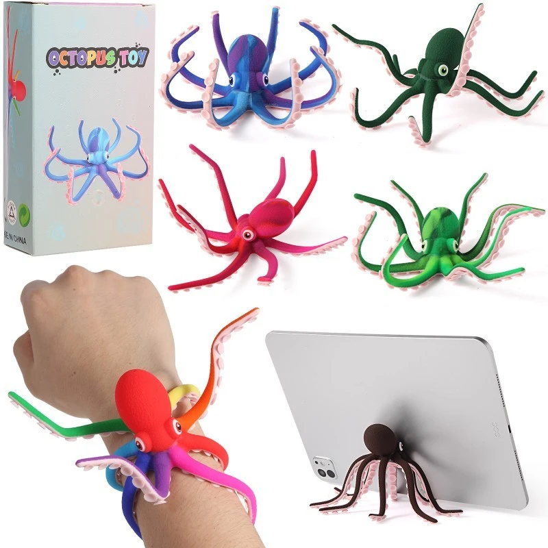 Octopus Fidget Toy, Stress Relief Sensory Toy