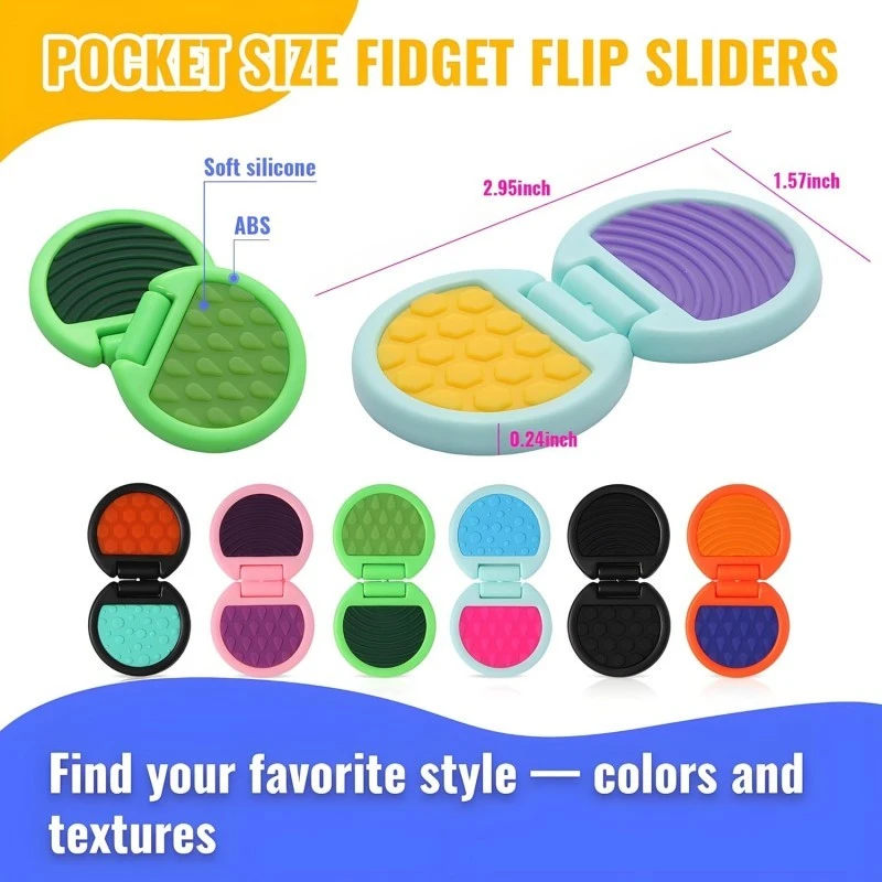 Endless Fidget Flip Toy Portable Hand Sensory Stress Relief Toy