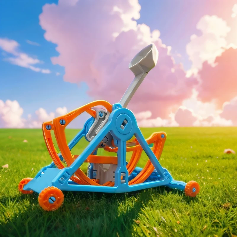 STEM Educational DIY Assembly Catapult Toy