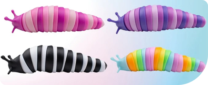 Fidget Slug Toys